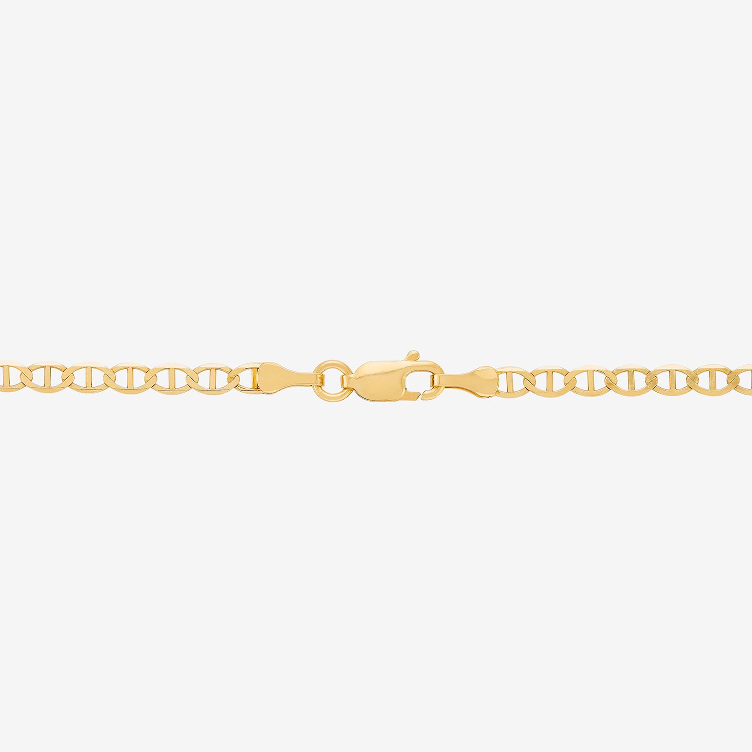 Limited Quantities! Womens 10K Gold 22 Inch Mariner Chain Necklace
