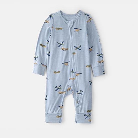 Carter's Purelysoft Baby Boys Airplanes Sleep and Play