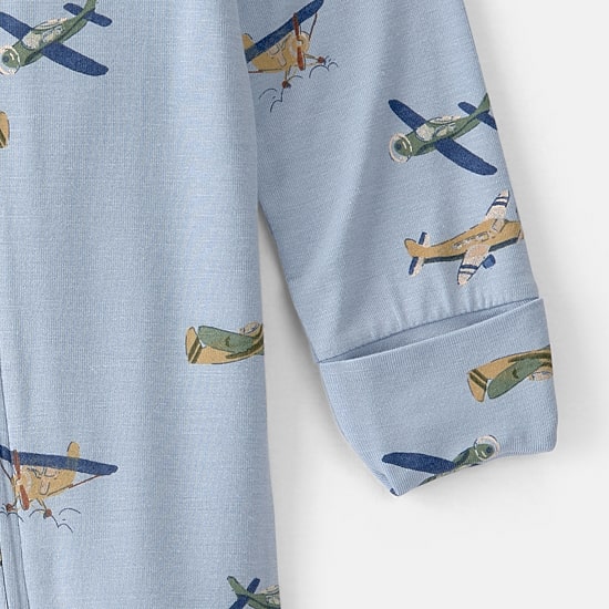 Carter's Purelysoft Baby Boys Airplanes Sleep and Play