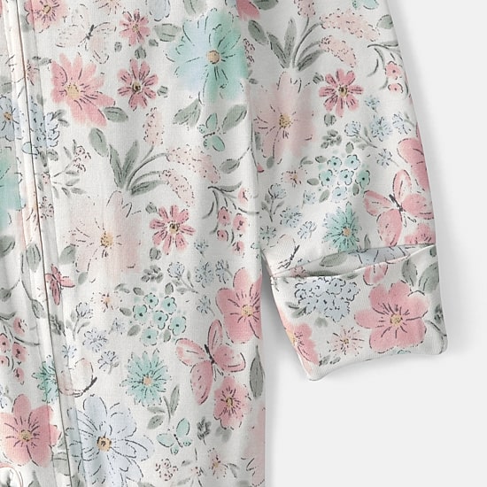 Carter's Purelysoft Baby Girls Floral Sleep and Play