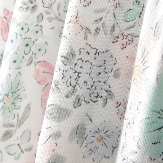 Carter's Purelysoft Baby Girls Floral Sleep and Play