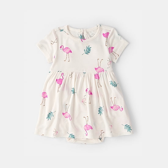 Carter's Baby Girls Fitted Short Sleeve Sundress
