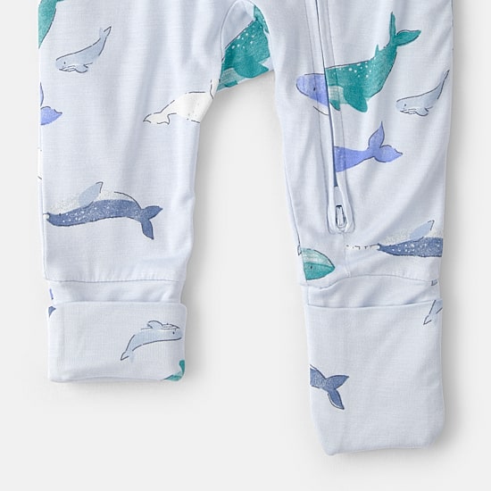 Carter's Purelysoft Whales Baby Boys Sleep and Play
