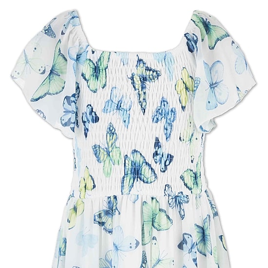 Speechless Big Kid Girls Short Sleeve A-Line Dress