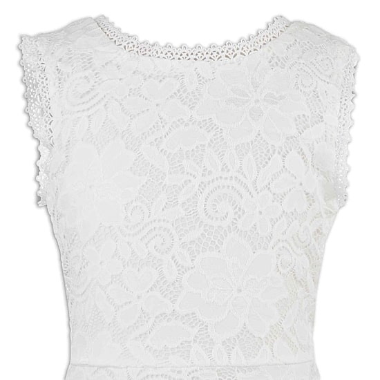 Speechless Big Kid Girls Sleeveless Lace A-Line Dress