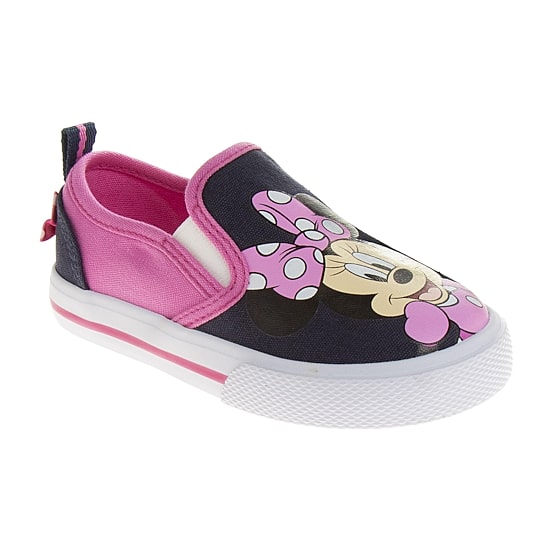 Josmo Girls Minnie Mouse Round Closed Toe Slip-On Shoe