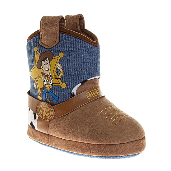 Josmo Pixar Toy Story Boys Woody Bootie Slippers