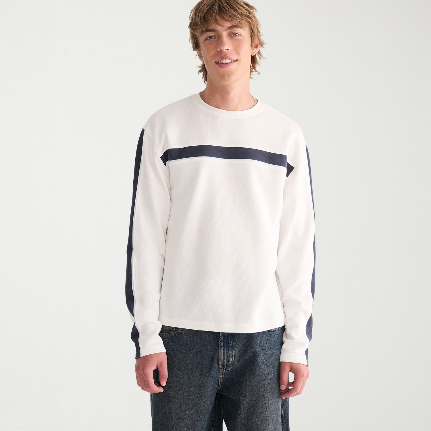 AEROPOSTALE Mens Crew Neck Long Sleeve T-Shirt