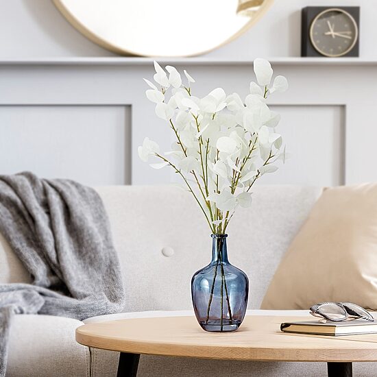 Elements Glass Vase Artificial Plant