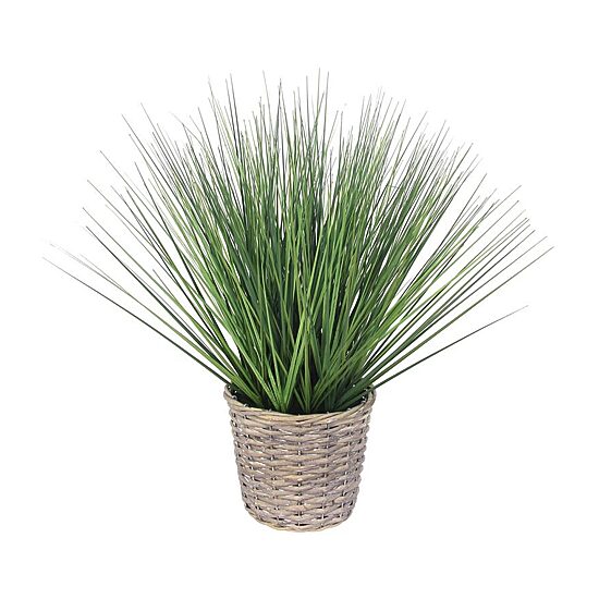 Elements Woven Willow Basket Artificial Plant
