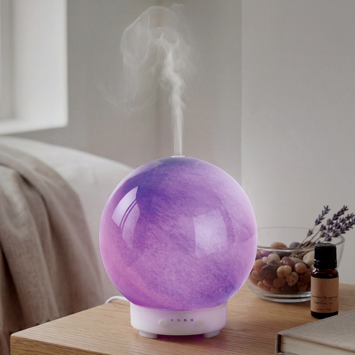 Merkury Innovations 5.9" Diameter Usb Powered Oil Diffuser