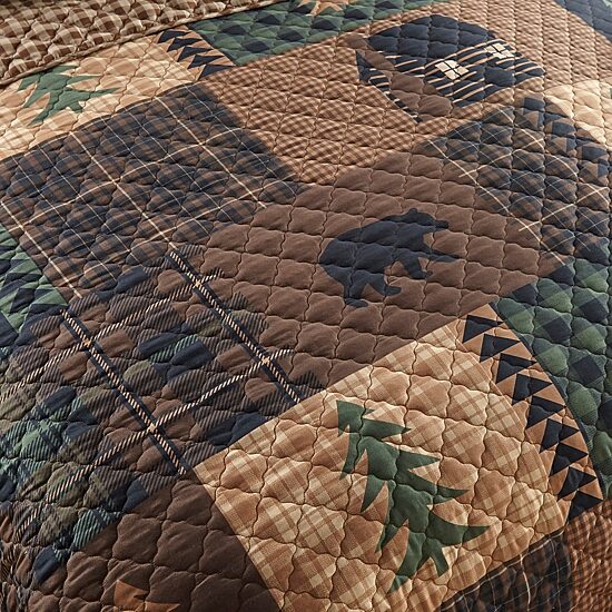 Your Lifestyle By Donna Sharp Brown Bear Cabin Sofa Protector