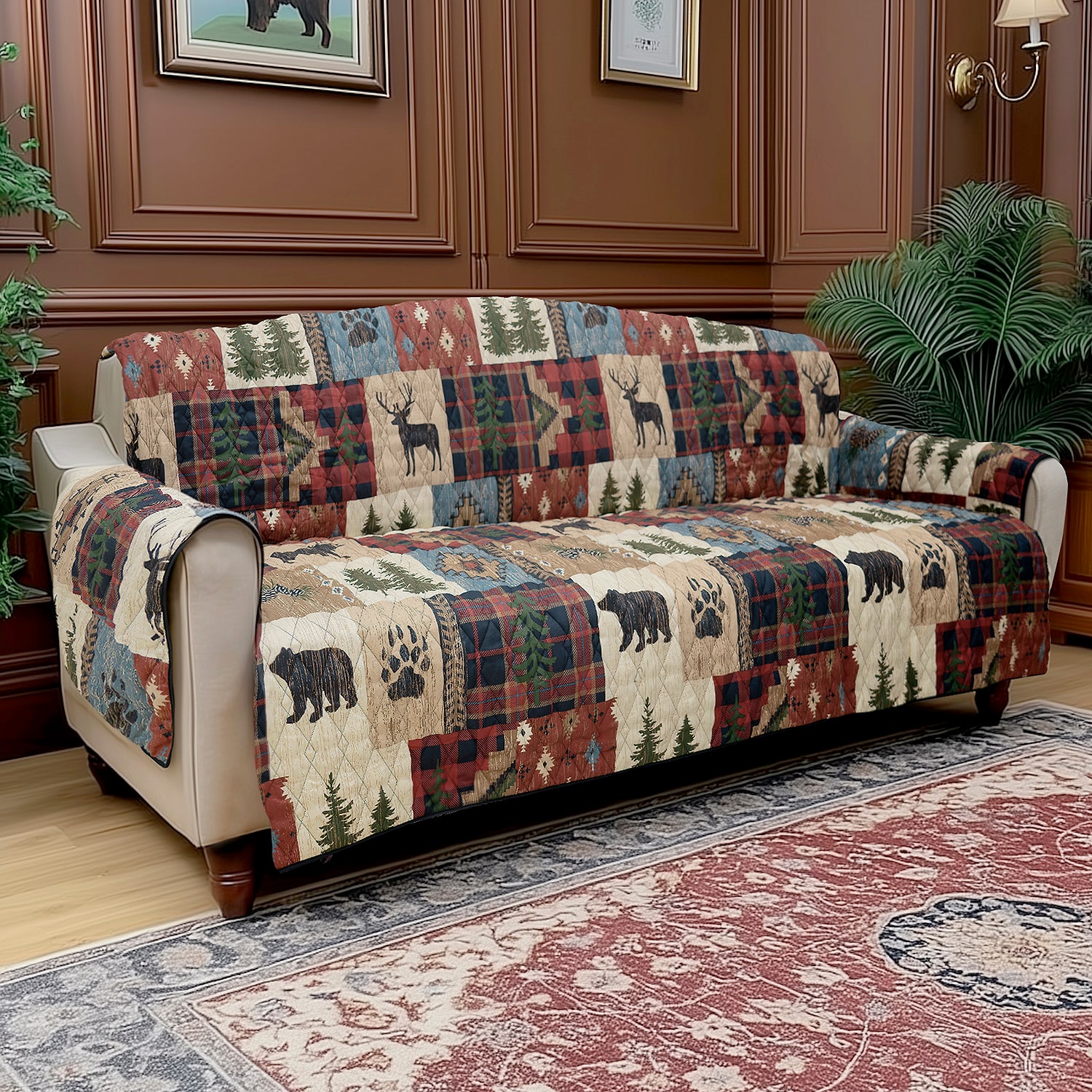Your Lifestyle By Donna Sharp Woodland Patch Sofa Protector