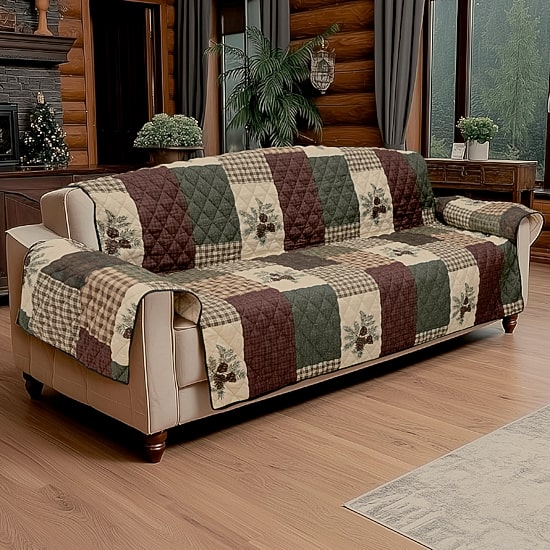 Your Lifestyle By Donna Sharp Pine Panels Sofa Protector