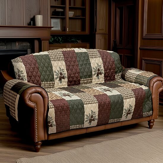 Your Lifestyle By Donna Sharp Pine Panels Sofa Protector