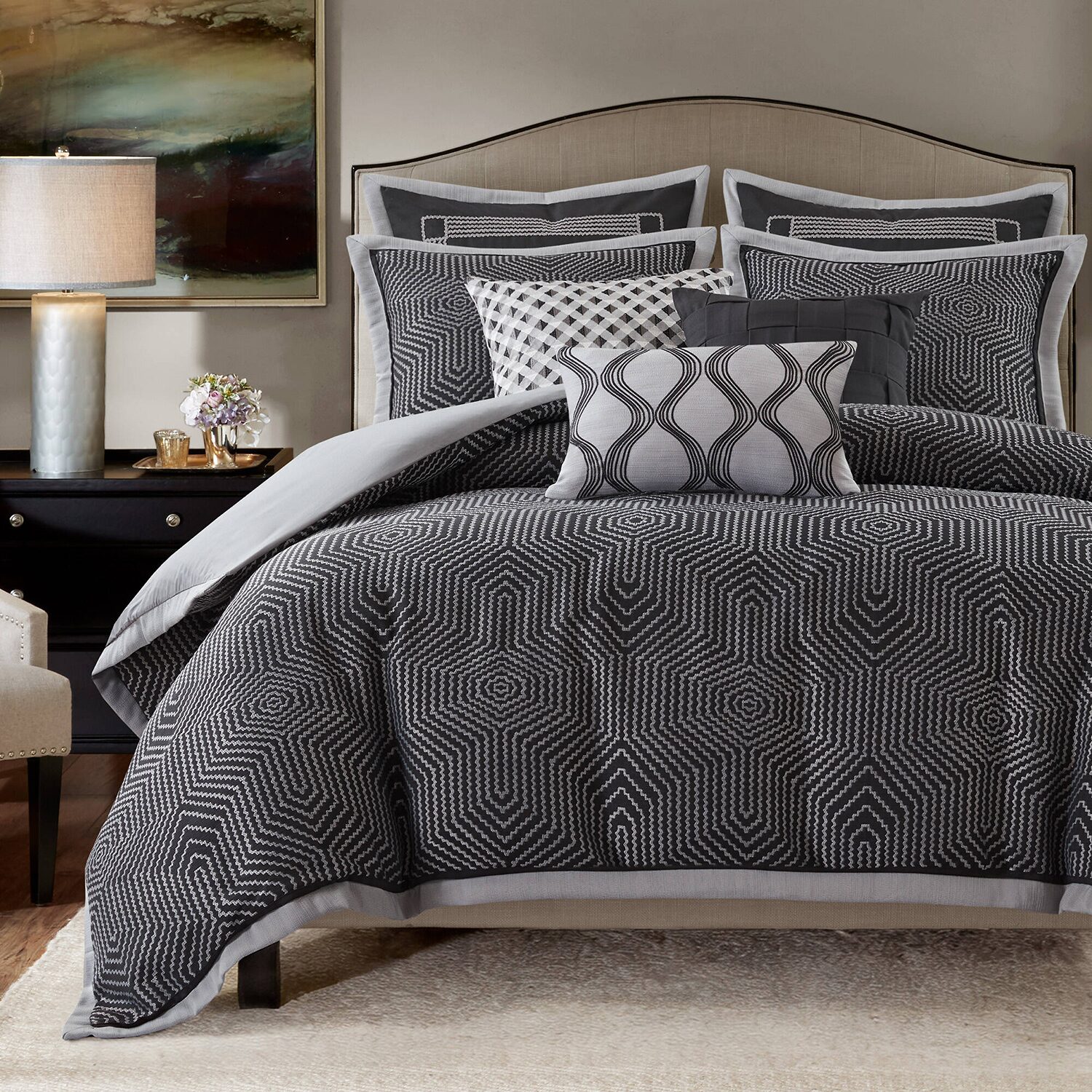 Madison Park Signature Shades of Serenity Comforter Set