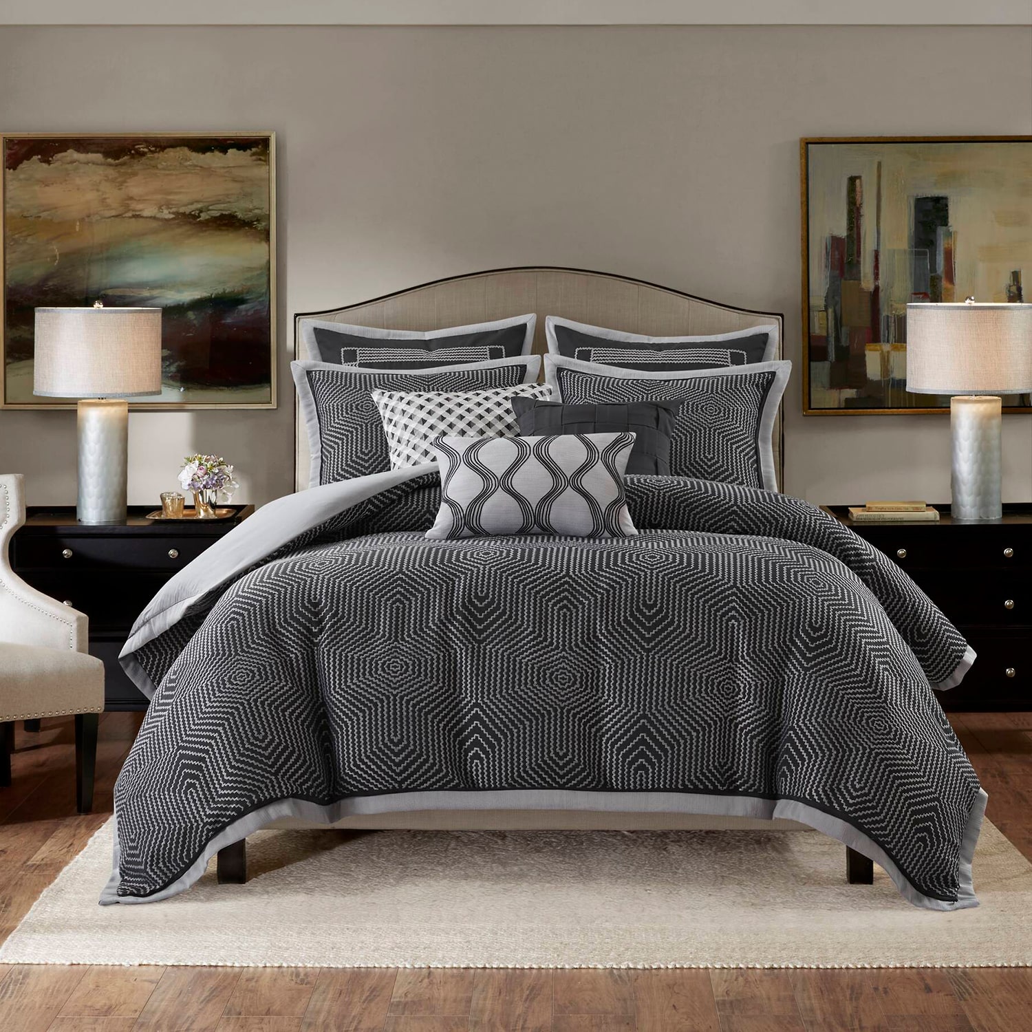 Madison Park Signature Shades of Serenity Comforter Set