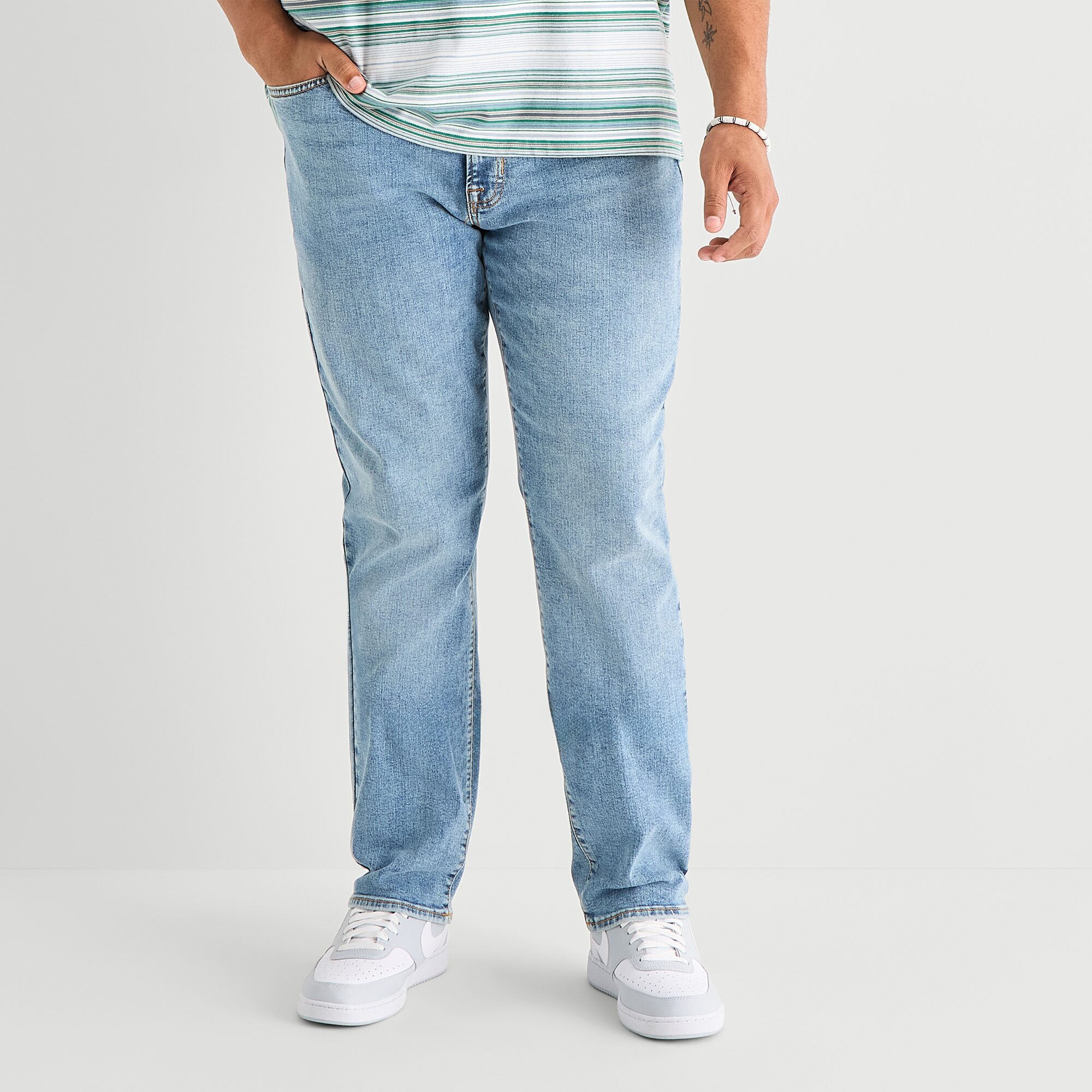 Arizona Advance Flex 360 Big and Tall Mens Bootcut Jean