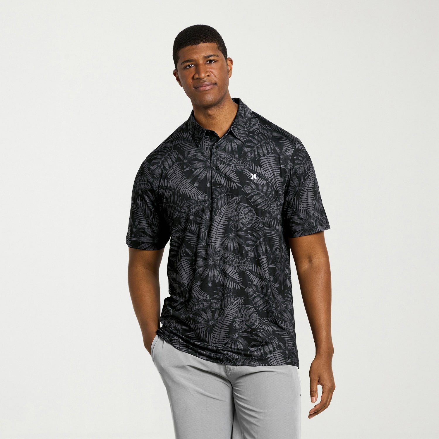 Hurley Big and Tall Mens Regular Fit Short Sleeve Polo Shirt