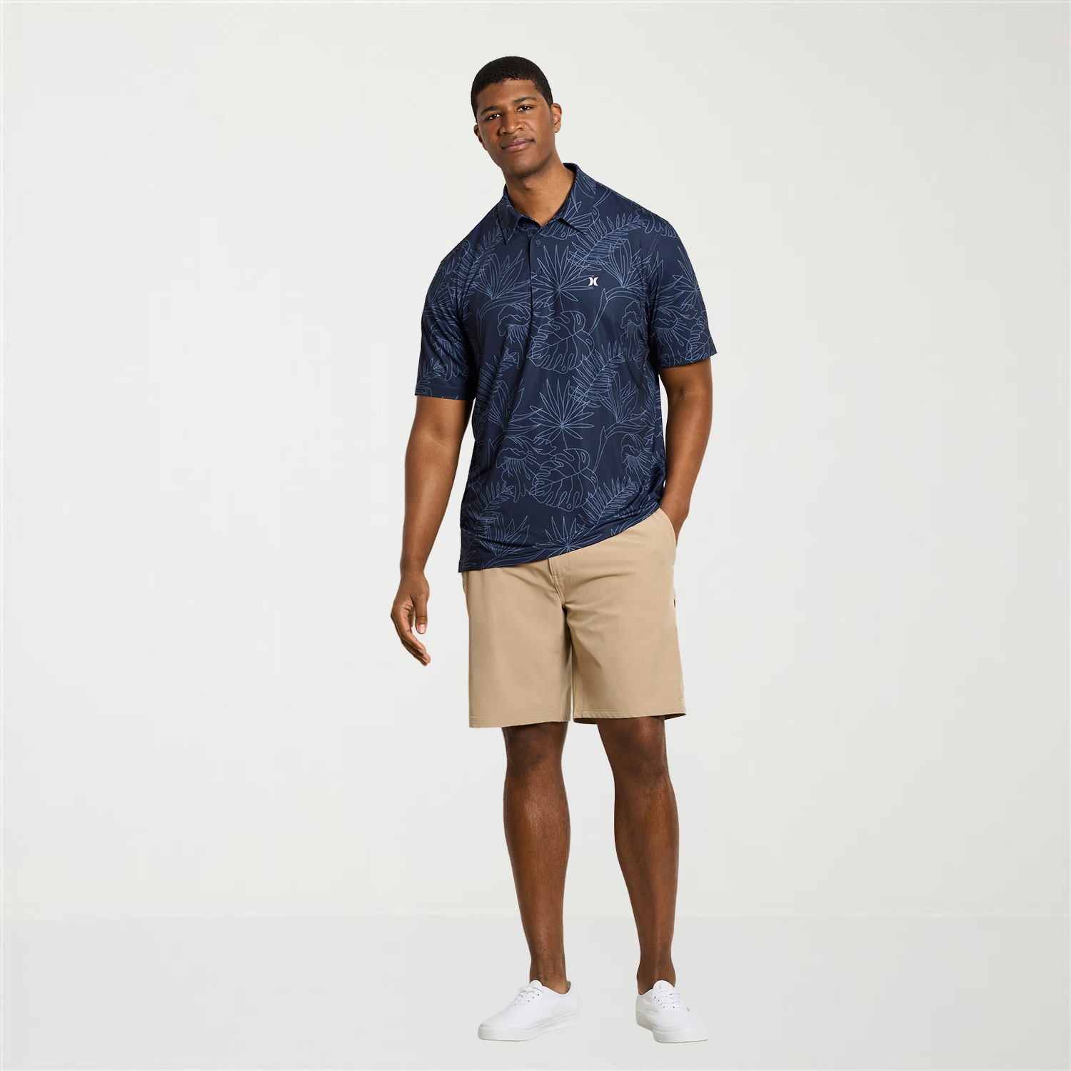 Hurley Big and Tall Mens Regular Fit Short Sleeve Polo Shirt