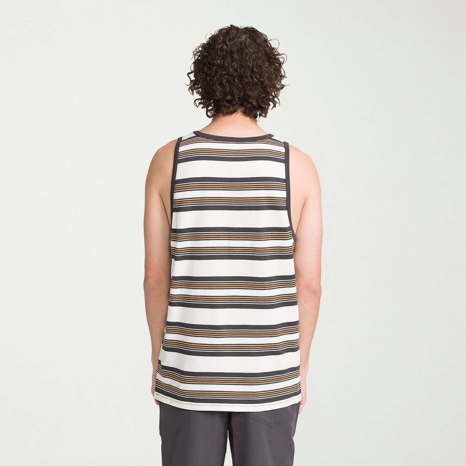 VOLCOM Mens Round Neck Sleeveless Tank Top