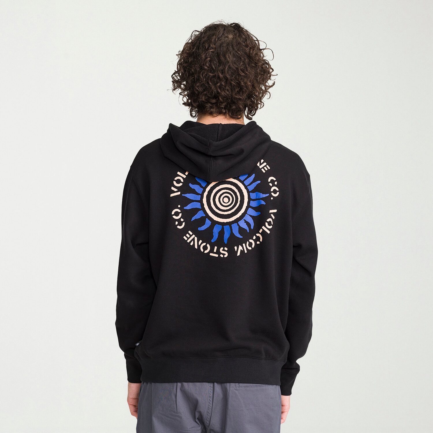 VOLCOM Mens Long Sleeve Fleece Hoodie