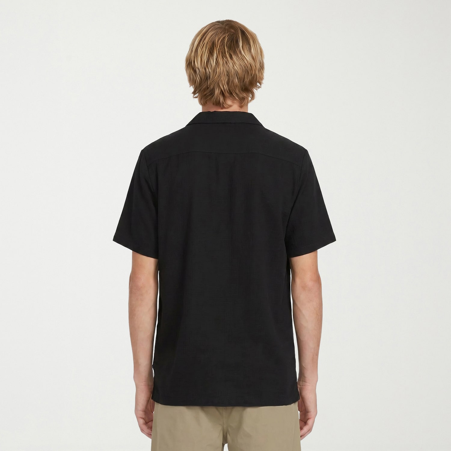 VOLCOM Mens Short Sleeve Camp Shirt
