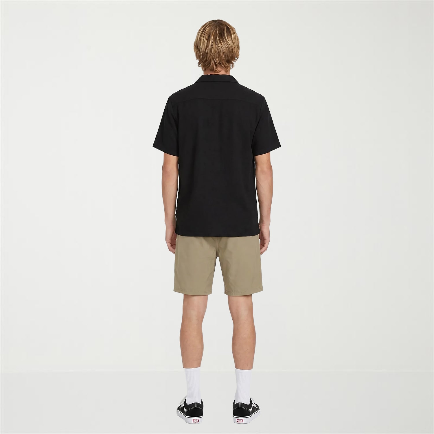 VOLCOM Mens Short Sleeve Camp Shirt