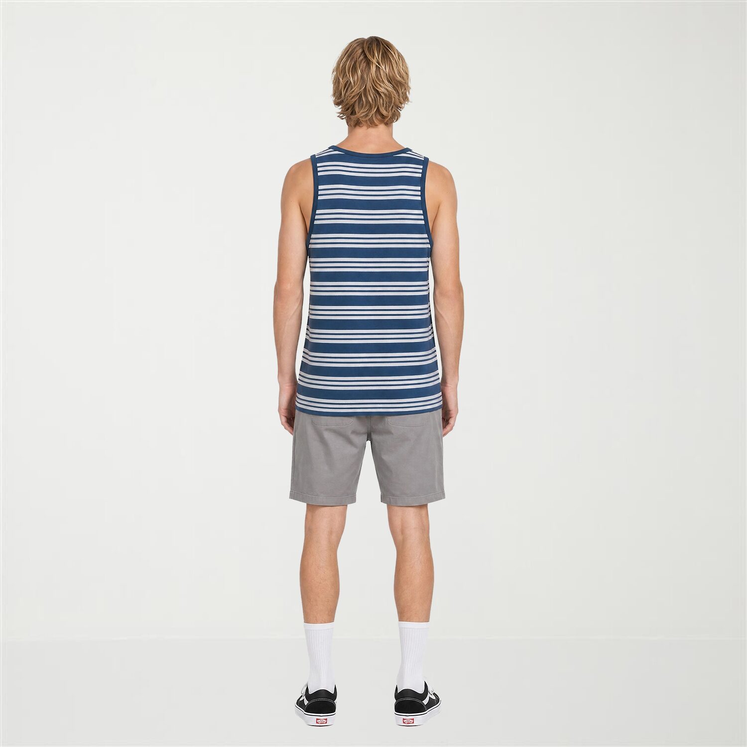 VOLCOM Mens Round Neck Sleeveless Tank Top