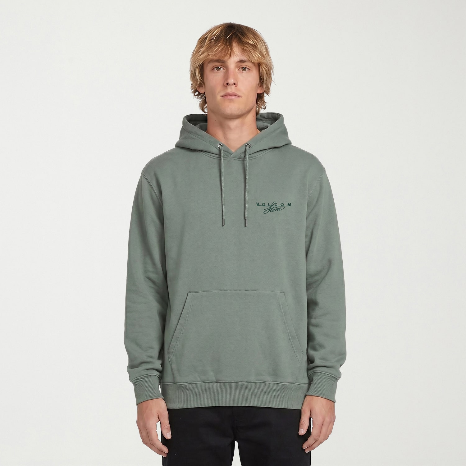 VOLCOM Mens Long Sleeve Fleece Hoodie
