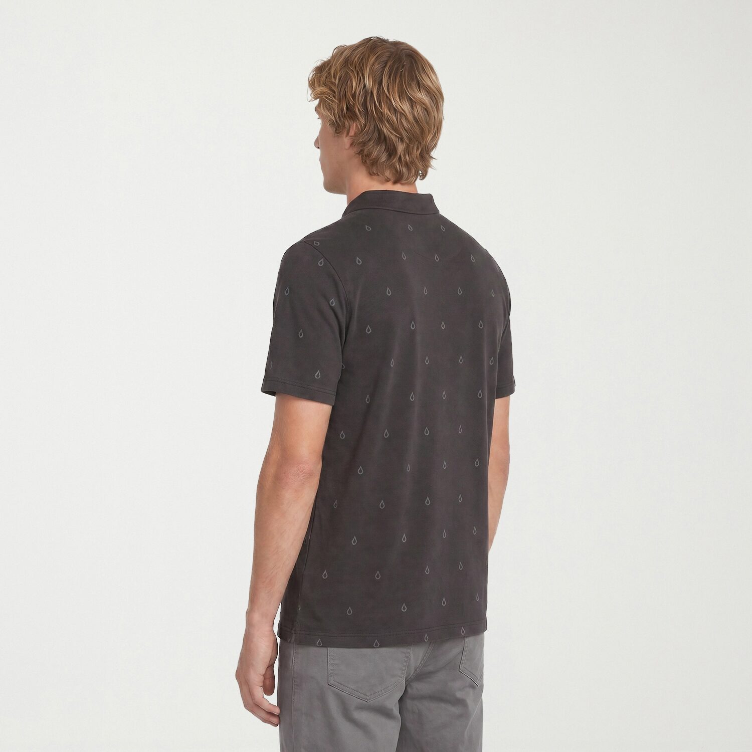 VOLCOM Mens Regular Fit Short Sleeve Polo Shirt