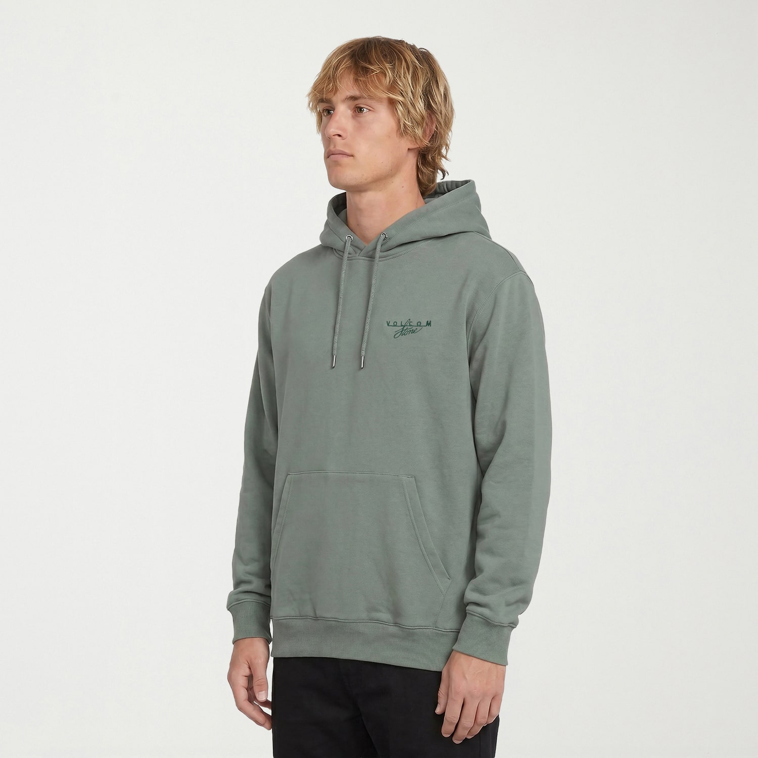 VOLCOM Mens Long Sleeve Fleece Hoodie