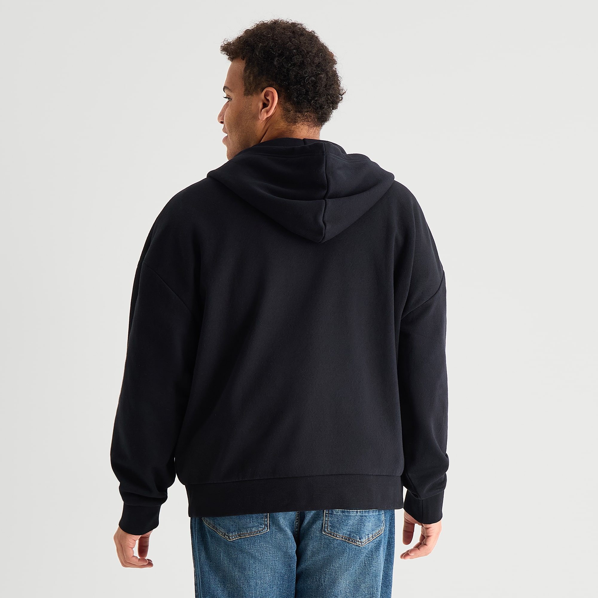 Arizona Mens Hooded Long Sleeve Big and Tall Sweatshirt