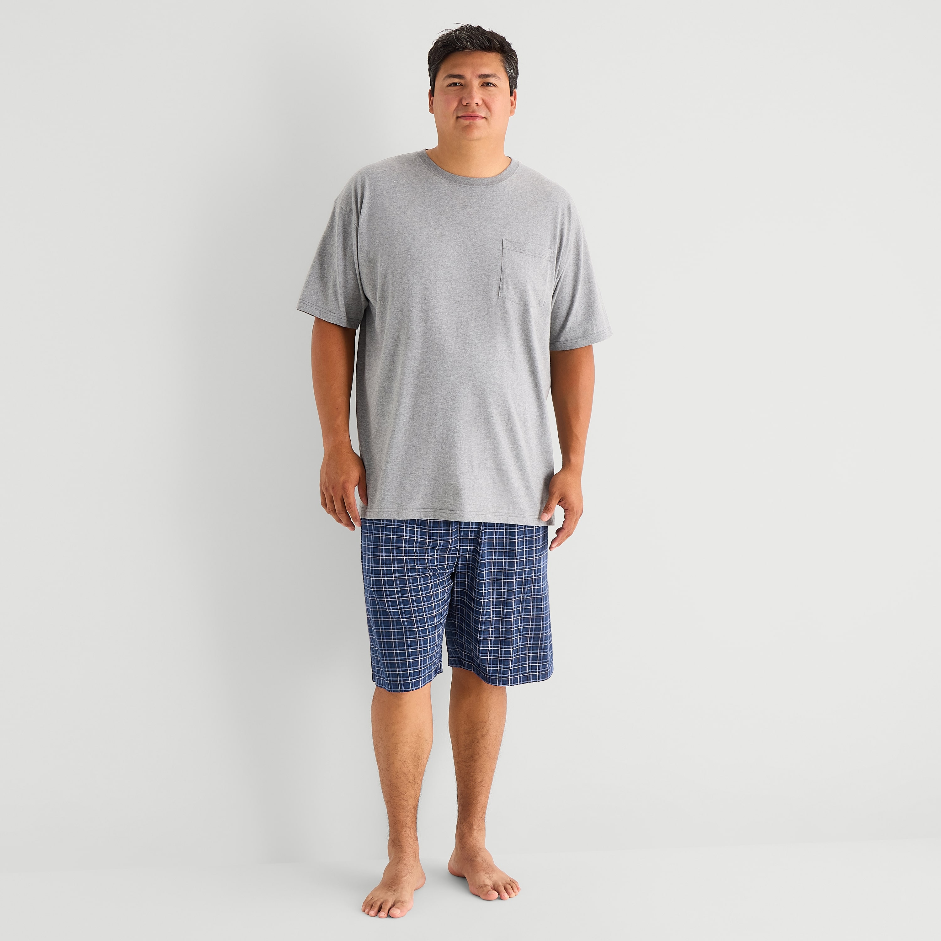 Stafford Mens Big and Tall Pajama Shorts
