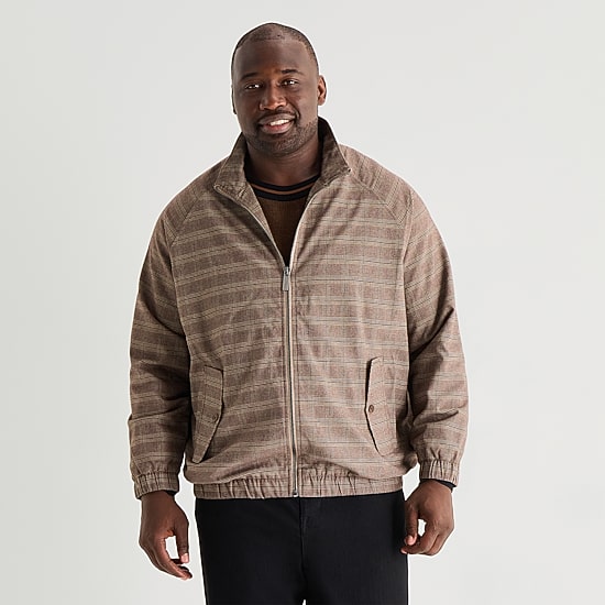 Shaquille O'Neal XLG™ Mens Lightweight Big and Tall Bomber Car Jacket