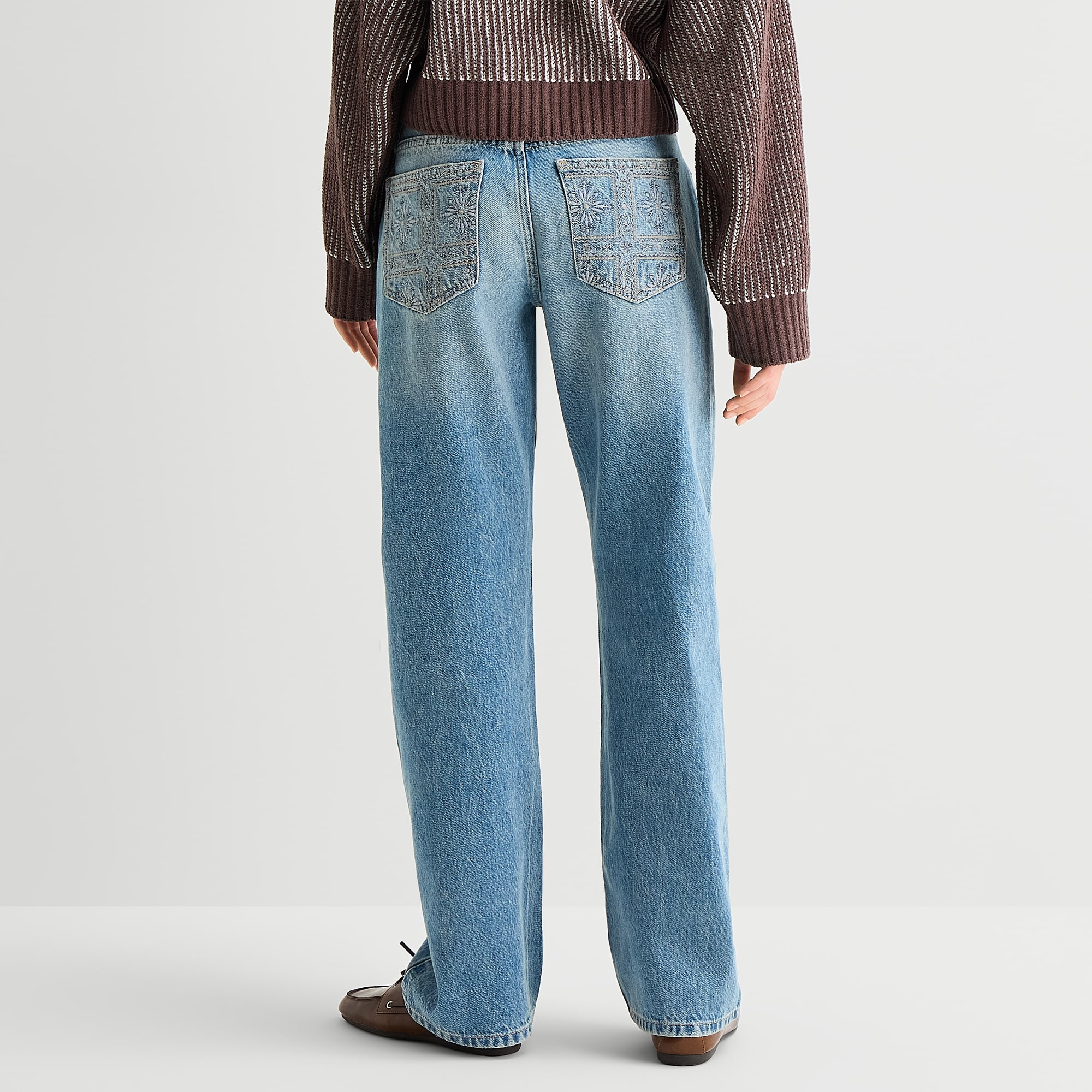 Arizona Womens Low Rise Straight Leg Jean
