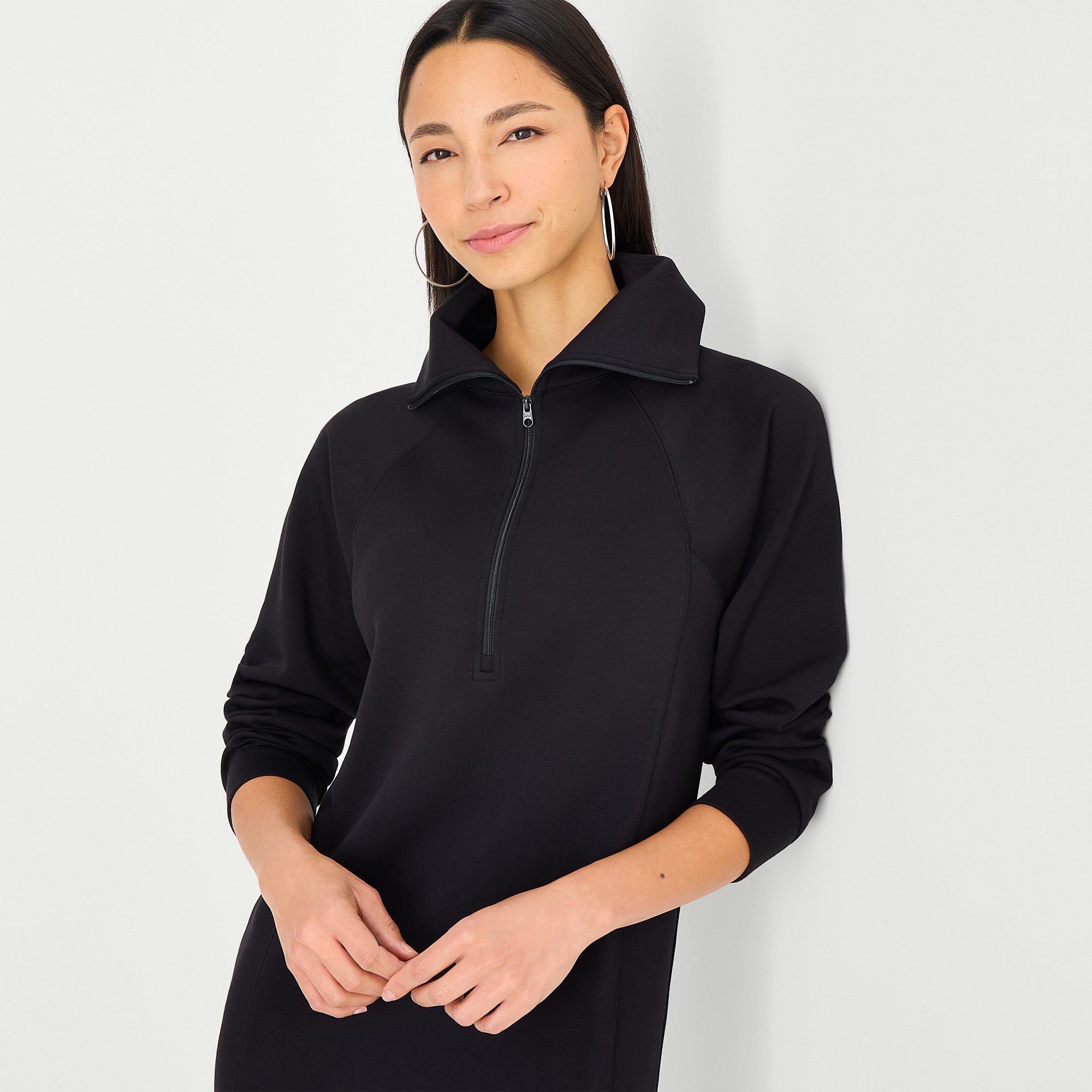 Stylus Womens Long Sleeve A-Line Dress