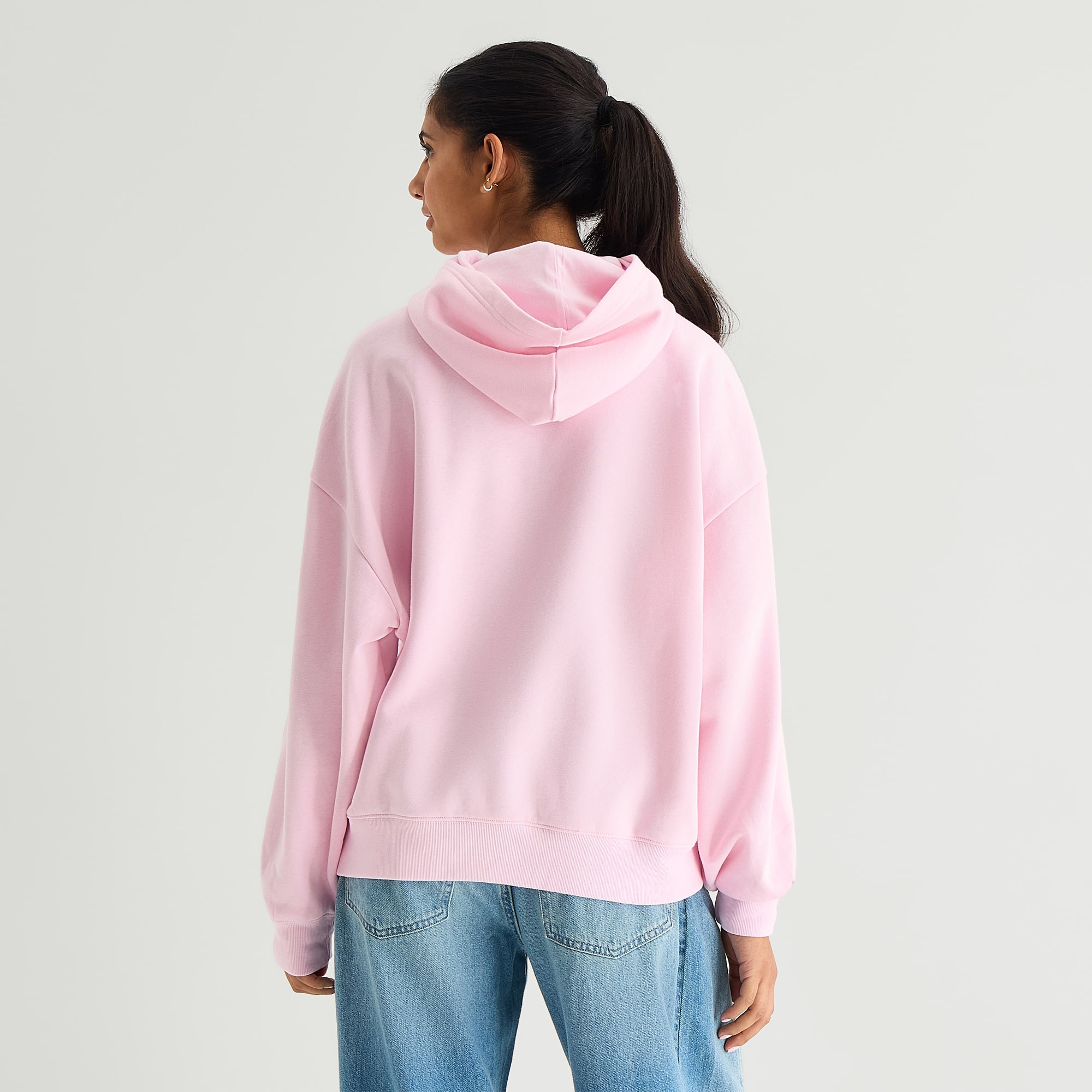 Arizona Womens Juniors Long Sleeve Fleece Hoodie