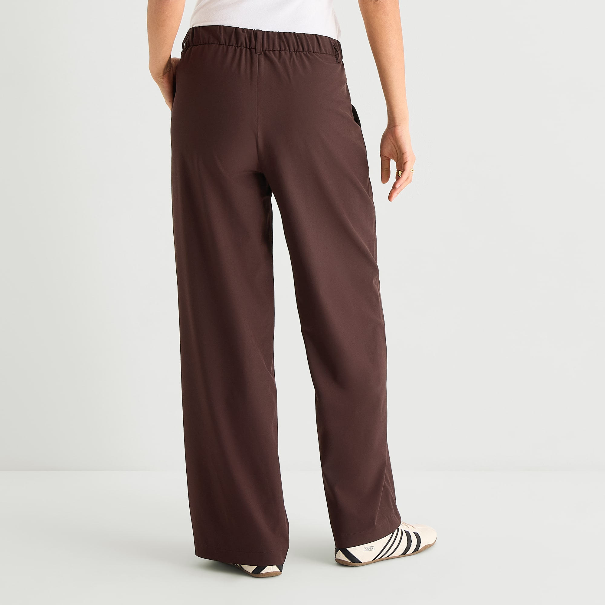 Stylus Womens Straight High Rise Trouser