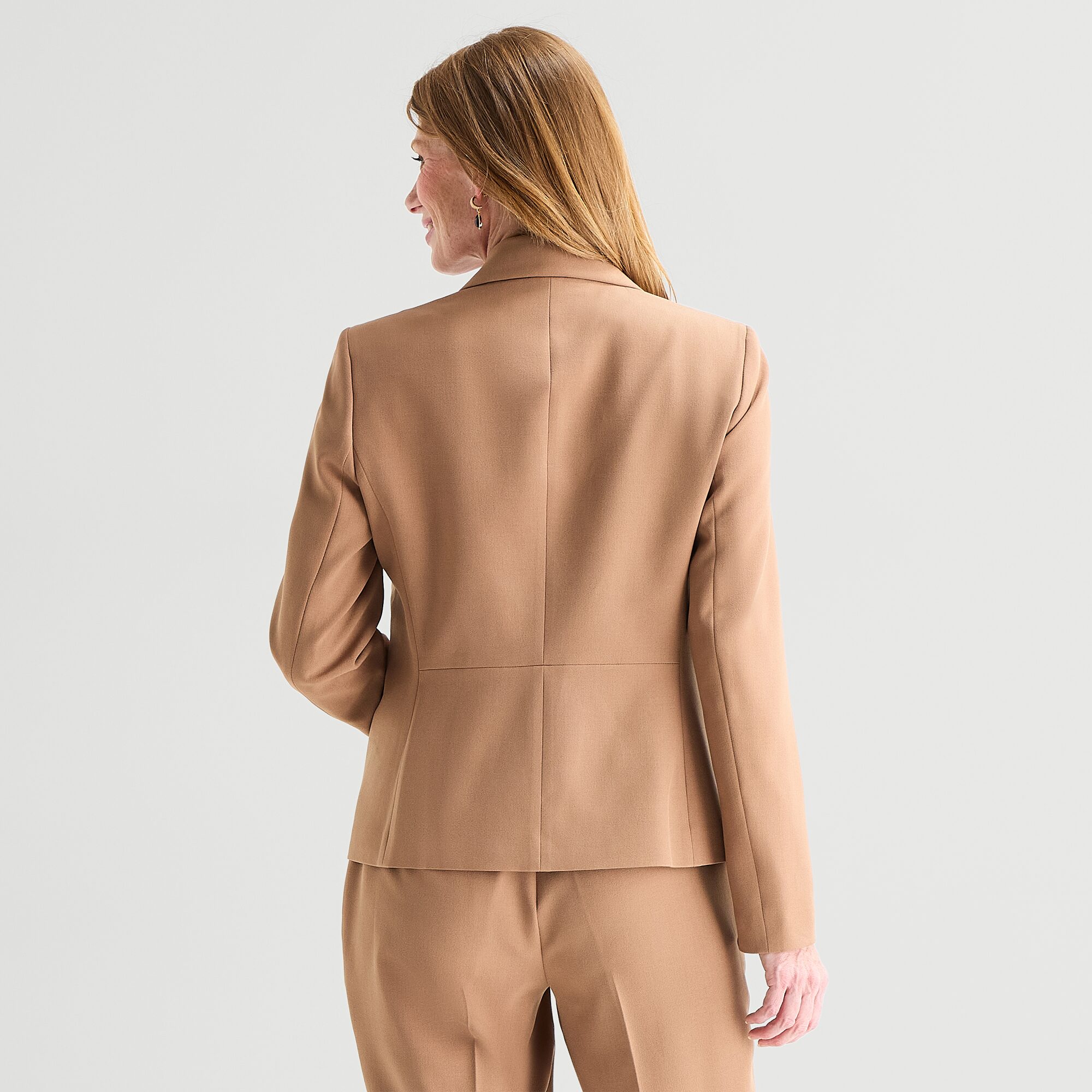 Black Label by Evan-Picone Womens Classic Fit Suit Jacket