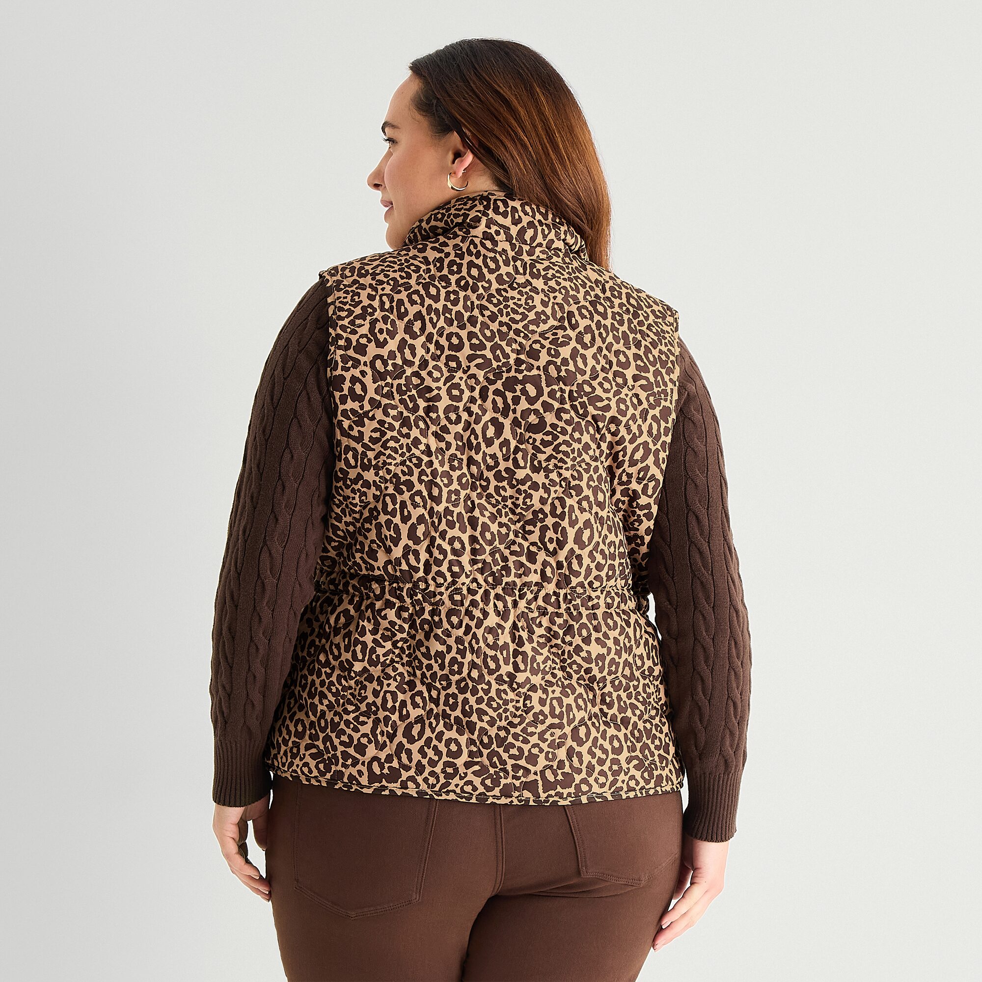 St. John's Bay Womens Quilted Vest