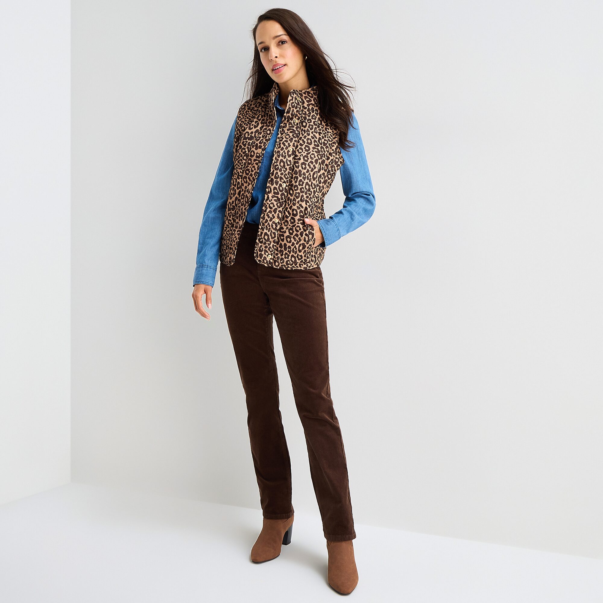 St. John's Bay Womens Quilted Vest