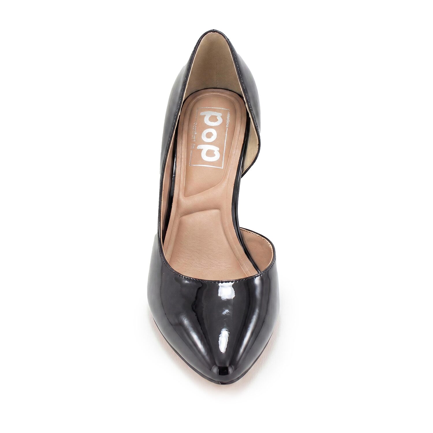 Pop Avienna Womens Pointed Closed Toe Stiletto Heel Pumps Wide Width