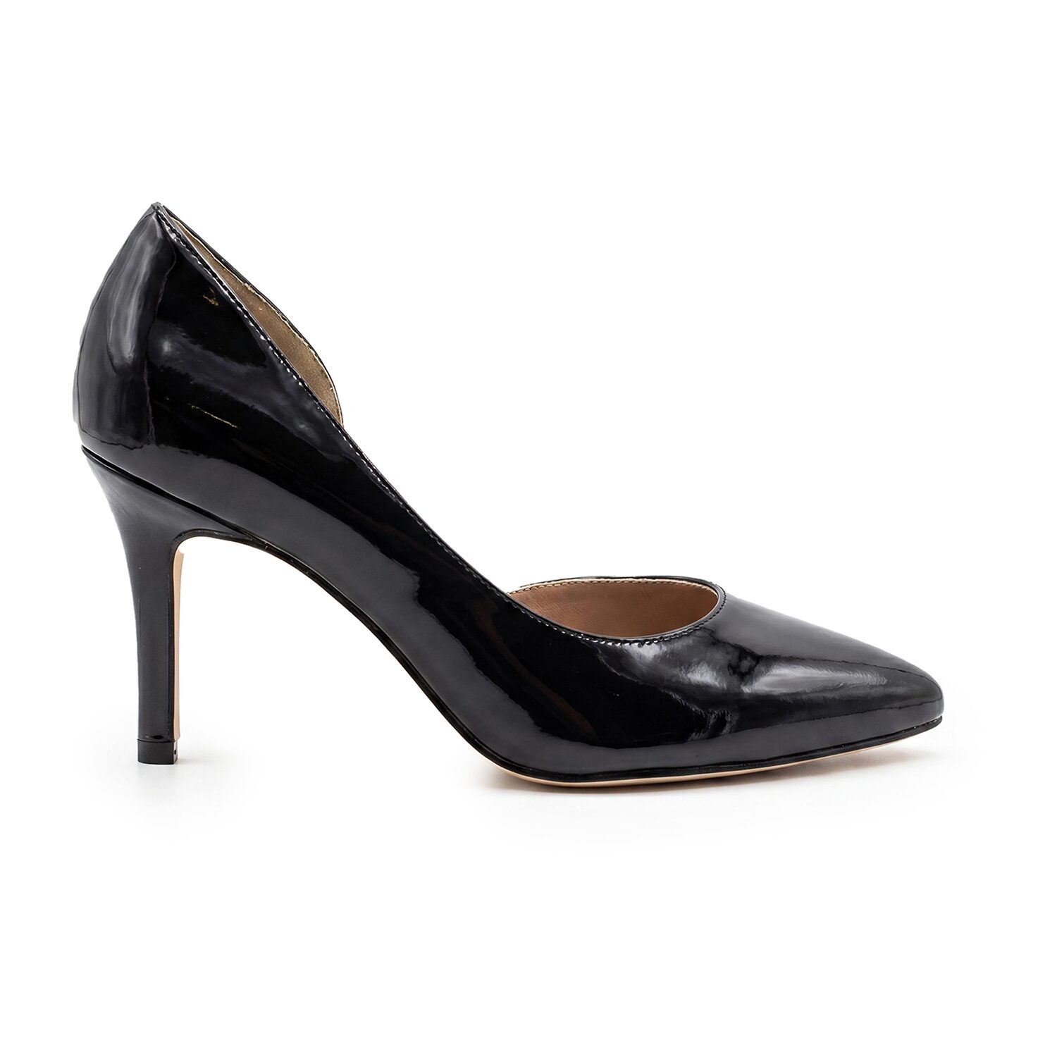 Pop Avienna Womens Pointed Closed Toe Stiletto Heel Pumps Wide Width