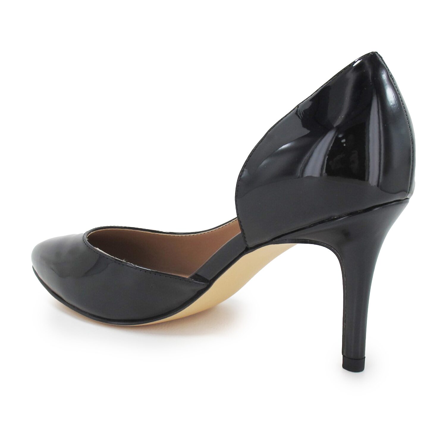 Pop Avienna Womens Pointed Closed Toe Stiletto Heel Pumps Wide Width