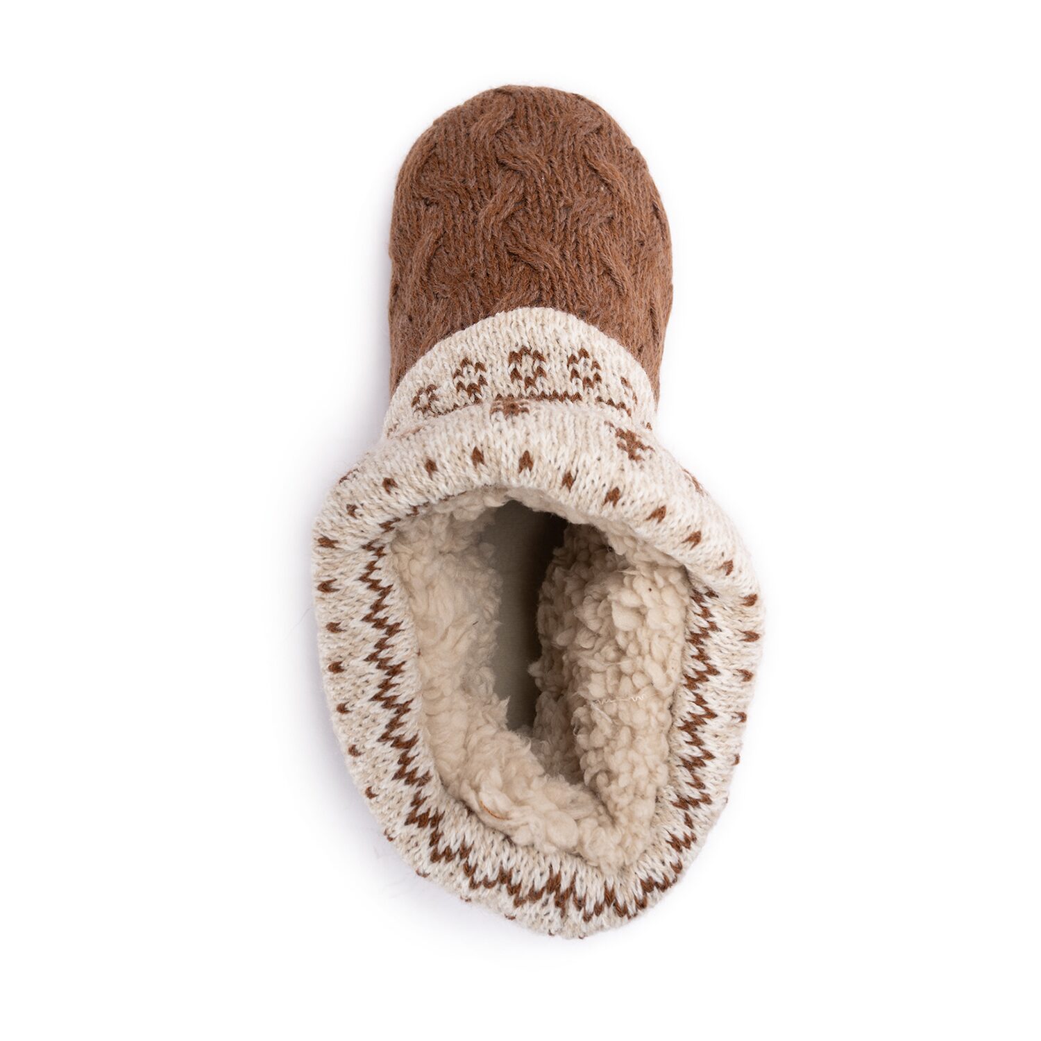 Muk Luks Ml F 26 Ds Slippers Womens Memory Foam Slip Resistant Bootie