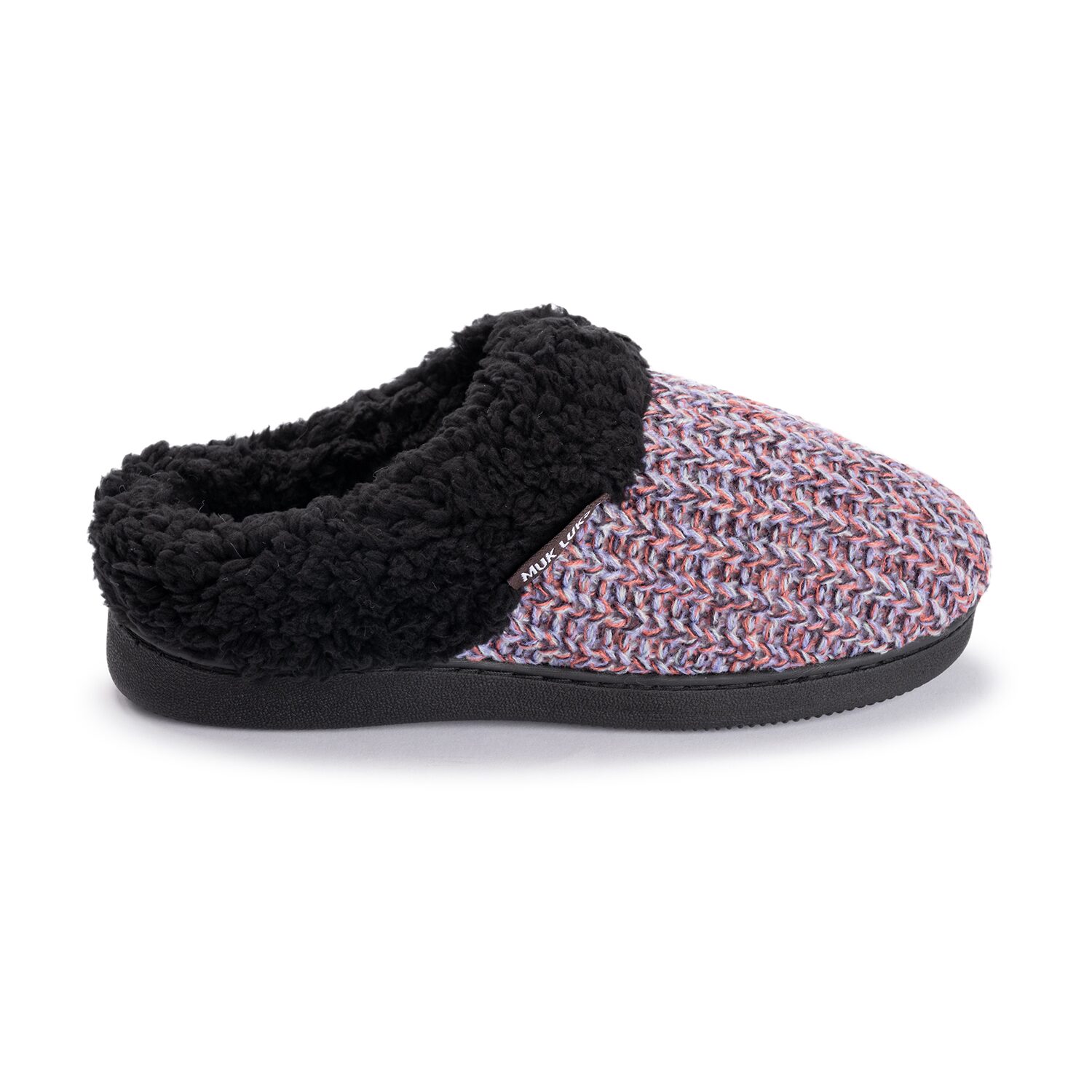 Muk Luks Ml F 26 Ds Slippers Womens Memory Foam Slip Resistant Clog