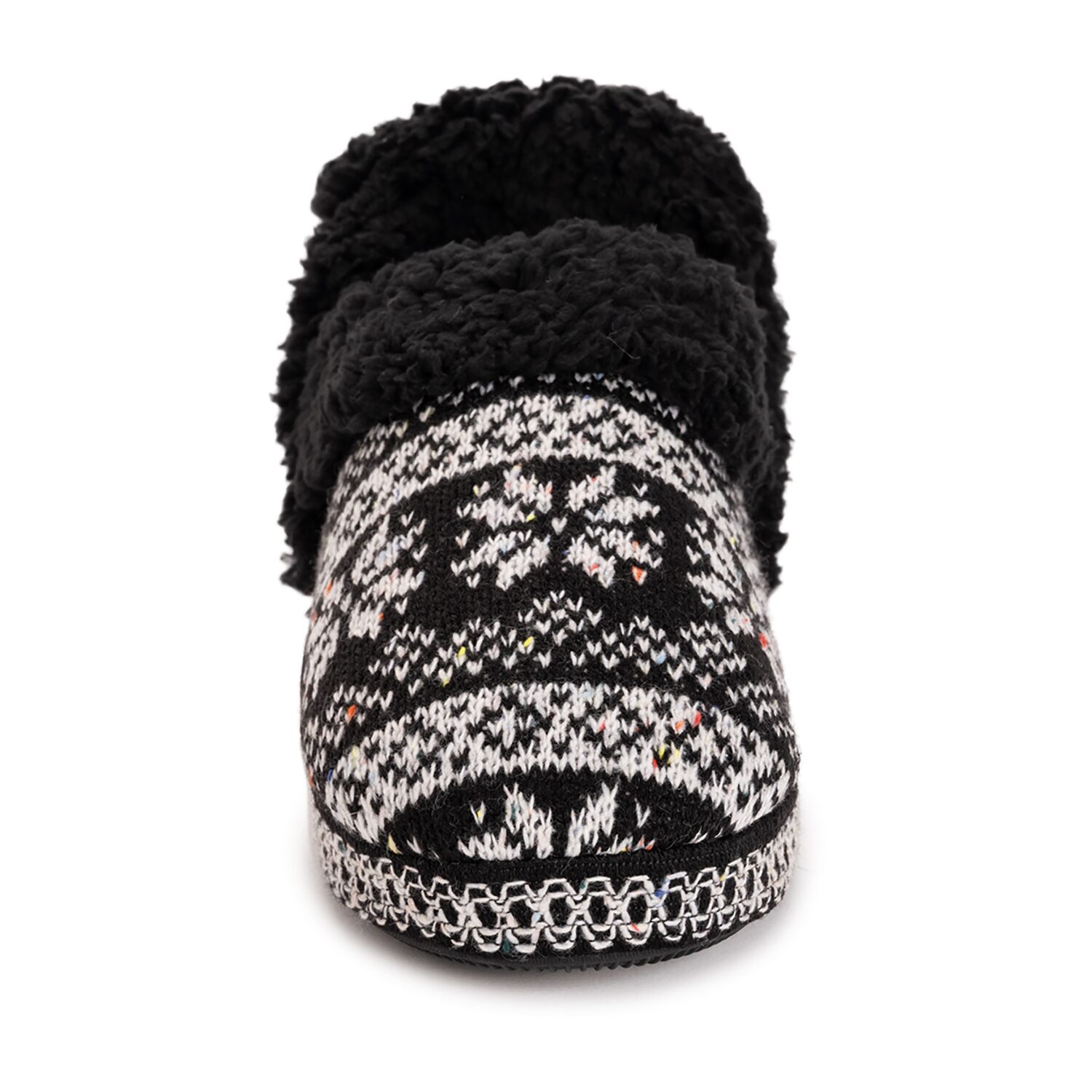 Muk Luks Ml F 26 Ds Slippers Womens Memory Foam Slip Resistant Slip-On