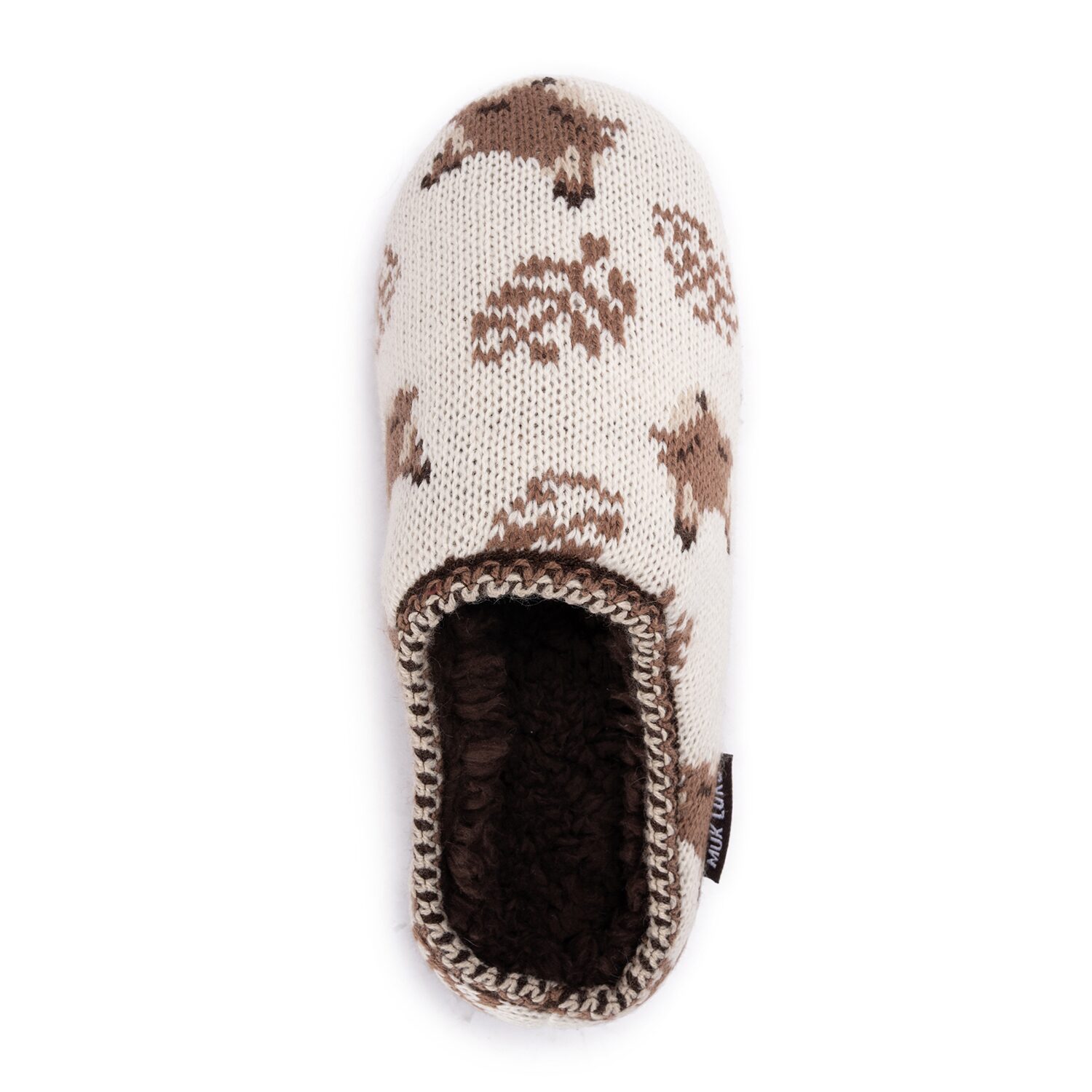 Muk Luks Ml F 26 Ds Slippers Womens Memory Foam Slip Resistant Clog