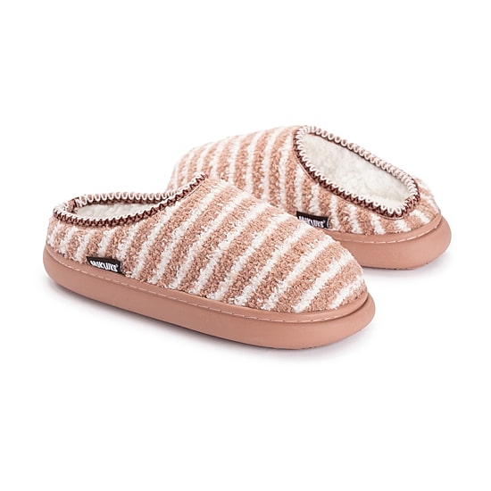 Muk Luks Womens Memory Foam Slip Resistant Clog Slippers
